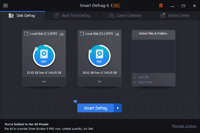 iobit smart defrag 6.1 key